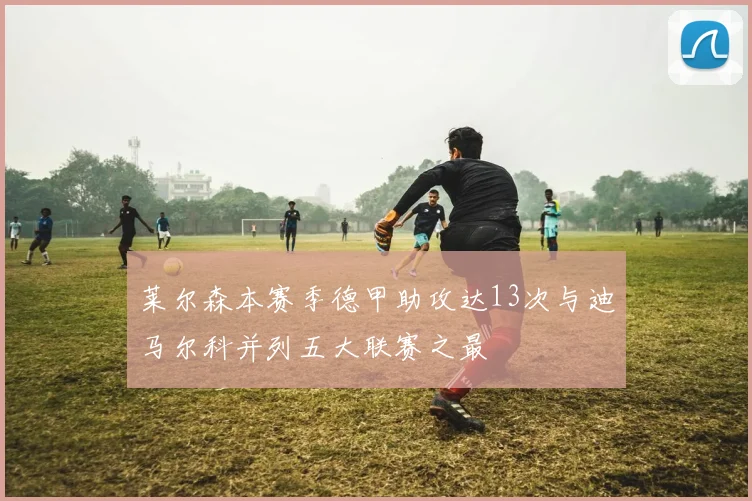 莱尔森本赛季德甲助攻达13次与迪马尔科并列五大联赛之最